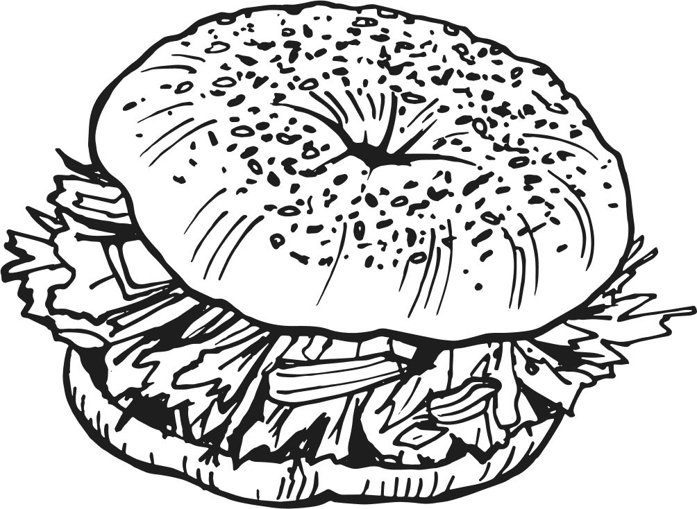bagel png graphics